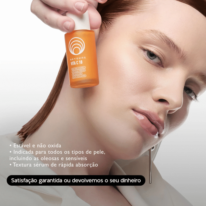 Sérum facial antioxidante 18% nano vitamina C + 3% esqualano - Image 5