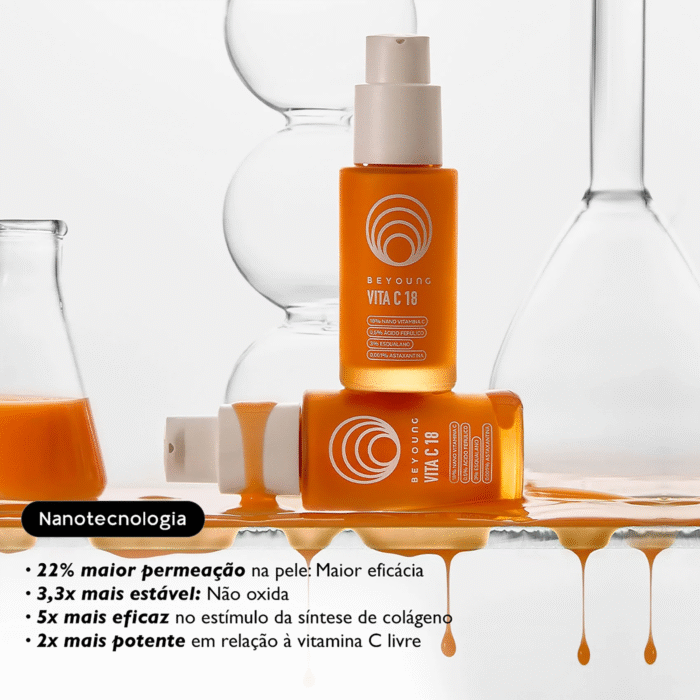 Sérum facial antioxidante 18% nano vitamina C + 3% esqualano - Image 8